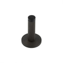 Burlington - Knurled Wall Mounted Doorstops Plain Rose - Dark Bronze - BUR-968DB-971DB - Choice Handles