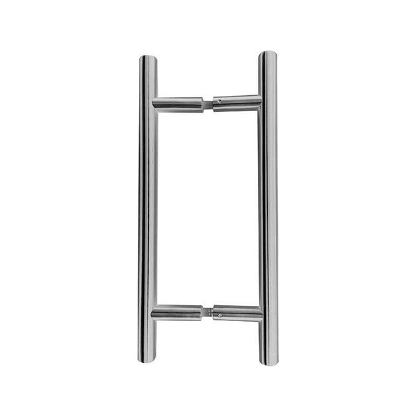 Frelan - 32mm Guardsman Pull Handles B2B Fixing 1800x32x1600mm - Satin Stainless Steel - JSS521D - Choice Handles