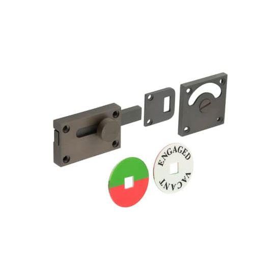 Burlington - Indicator Lock Antique - Dark Bronze - BUR2552DB - Choice Handles