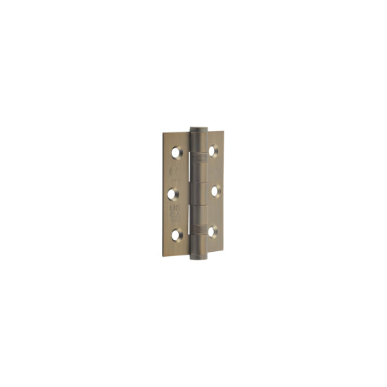 Jedo - Stainless Steel Grade 7 Ball Bearing Hinges 76x50mm - Antique Brass - J9502AB - Choice Handles