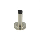Burlington - Plain Wall Mounted Door Stops Stepped Rose - Satin Nickel - BUR-970SN-973SN - Choice Handles