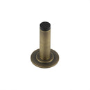 Burlington - Plain Wall Mounted Door Stops Stepped Rose - Antique Brass - BUR-970AB-973AB - Choice Handles