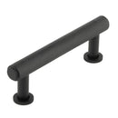 Burlington Piccadilly Knurled Cabinet Handles 96mm - Black - BUR410MB - Choice Handles