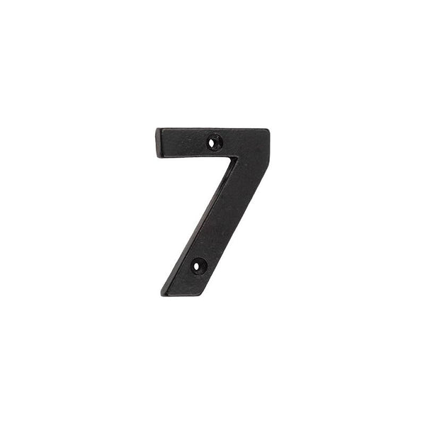 Valley Forge - Door Numerals Black No. 7 - Black - VFB15-7 - Choice Handles