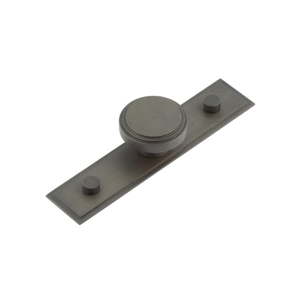 Hoxton - Cropley Cupboard Knobs 40mm - Dark Bronze - HOX-1040DB-6090DB - Choice Handles