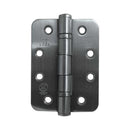 Jedo - Certifire Stainless Steel Grade 13 Radiused Ball Bearing Hinges 102x76x3mm - Satin Stainless Steel - J9500RSSS - Choice Handles