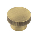 Hoxton - Thaxted Cupboard Knobs 40mm - Antique Brass - HOX240AB - Choice Handles
