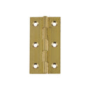Frelan - Plain Butt Hinges 76x42x1.5mm - Polished Brass - J8996 - Choice Handles