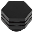 Hoxton - Nile Cupboard Knobs 30mm - Black - HOX330MB - Choice Handles