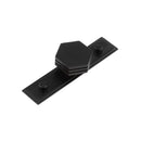 Hoxton - Nile Cupboard Knobs 40mm Stepped - Matt Black - HOX-340MB-6090MB - Choice Handles