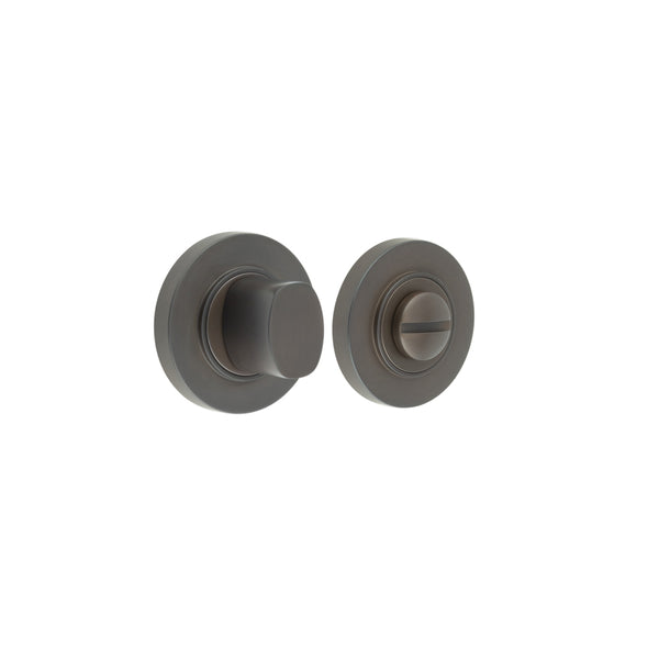 Burlington - Turns & Releases Inner 3 Plain Rose - Dark Bronze - BUR-81DB-50DB - Choice Handles