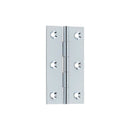 Frelan - Plain Butt Hinges 76x42x1.5mm - Polished Chrome - J9114PC - Choice Handles