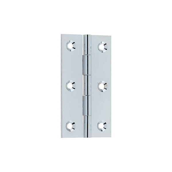 Frelan - Plain Butt Hinges 76x42x1.5mm - Polished Chrome - J9114PC - Choice Handles