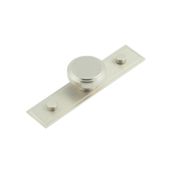 Hoxton - Cropley Cupboard Knobs 40mm - Satin Nickel - HOX-1040SN-6090SN - Choice Handles