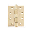 Jedo - Certifire Stainless Steel Grade 13 Ball Bearing Hinges 102x76x3mm - Satin Brass - J9500SB - Choice Handles