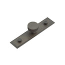 Hoxton - Wenlock Cupboard Knobs 30mm Stepped Backplate - Dark Bronze - HOX-130DB-6090DB - Choice Handles
