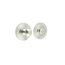 Burlington - Turns & Releases Inner 1 Chamfered Rose - Satin Nickel - BUR-80SN-51SN - Choice Handles