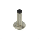 Burlington - Knurled Wall Mounted Doorstops Chamfered Rose - Satin Nickel - BUR-968SN-972SN - Choice Handles