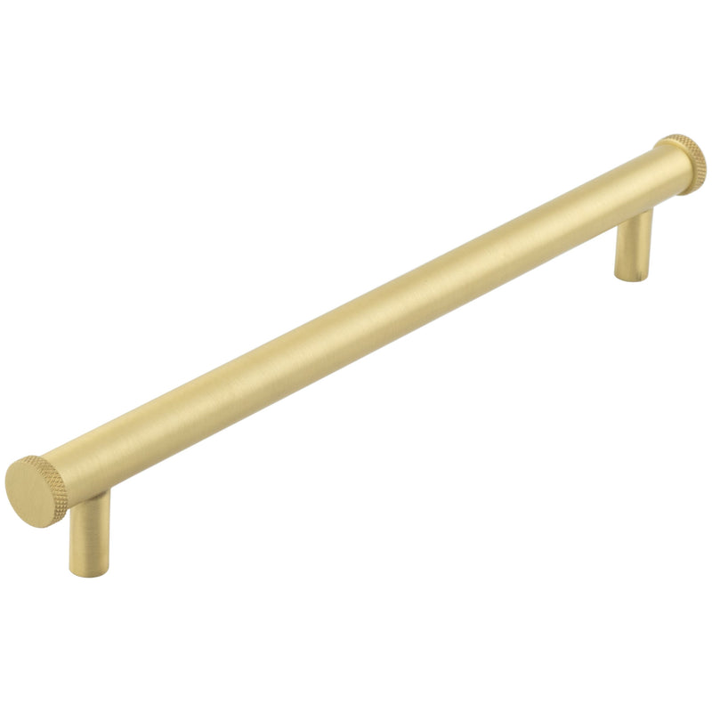 Hoxton Wenlock Cabinet Handles 224mm Ctrs - Satin Brass - HOX160SB - Choice Handles