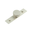 Hoxton - Thaxted Cupboard Knobs 40mm Plain - Satin Nickel - HOX-240SN-5090SN - Choice Handles