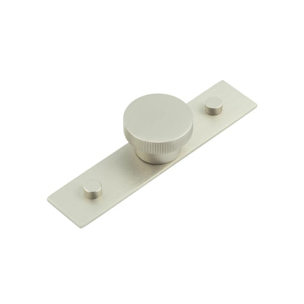 Hoxton - Thaxted Cupboard Knobs 40mm Plain - Satin Nickel - HOX-240SN-5090SN - Choice Handles