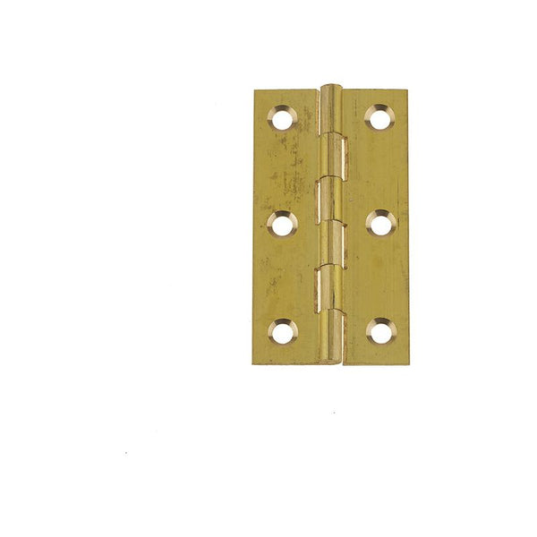 Frelan - Plain Butt Hinges 63x35x1.5mm - Polished Brass - J8995 - Choice Handles
