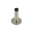 Burlington - Plain Wall Mounted Door Stops Plain Rose - Satin Nickel - BUR-970SN-971SN - Choice Handles