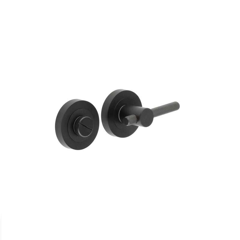 Jedo - Bari Knurled Turns & Releases - Matt Black - JV855MB - Choice Handles