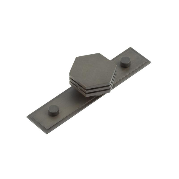 Hoxton - Nile Cupboard Knobs 40mm Stepped - Dark Bronze - HOX-340DB-6090DB - Choice Handles