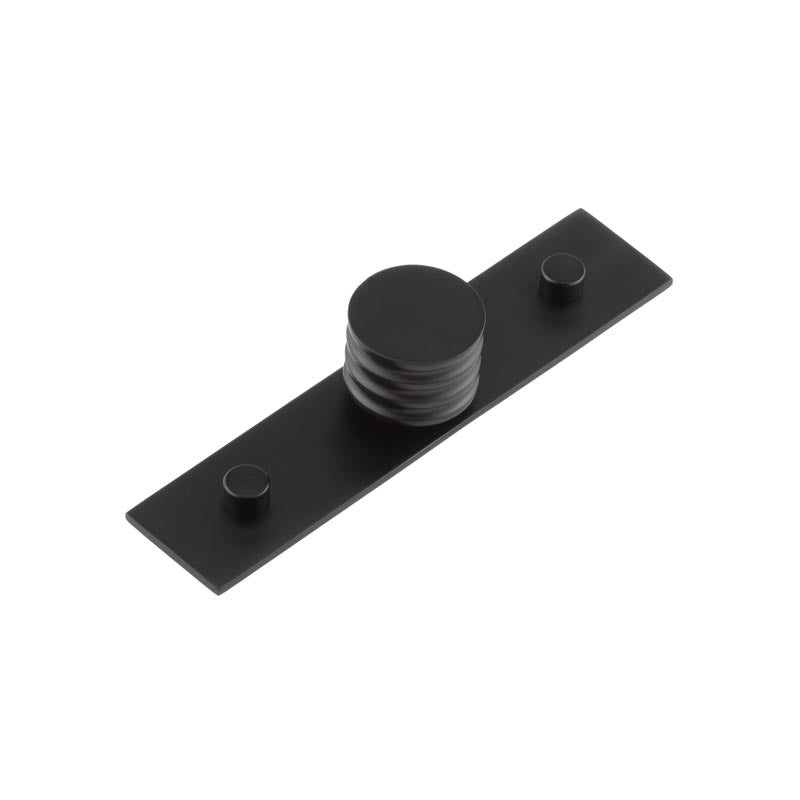 Hoxton - Sturt Cupboard Knobs 30mm Plain - Matt Black - HOX-430MB-5090MB - Choice Handles