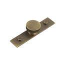 Hoxton - Thaxted Cupboard Knobs 40mm Plain - Antique Brass - HOX-240AB-5090AB - Choice Handles