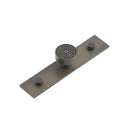 Hoxton - Murray Cupboard Knobs 30mm Plain Backplate - Dark Bronze - HOX-1130DB-5090DB - Choice Handles