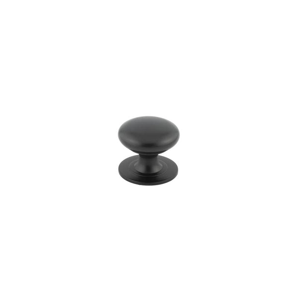 Nero - Jedo Traditional Cupboard Knobs 42mm - Black - JMB47D - Choice Handles