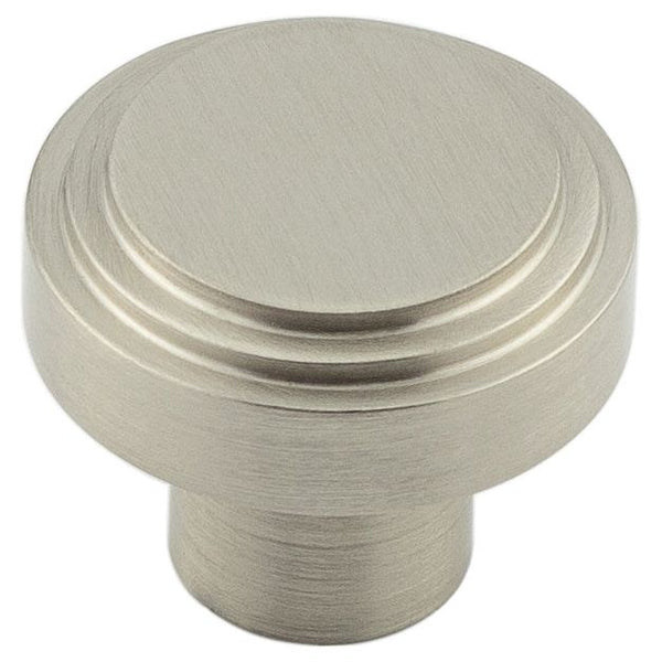 Hoxton - Cropley Cupboard Knobs 30mm - Satin Nickel - HOX1030SN - Choice Handles