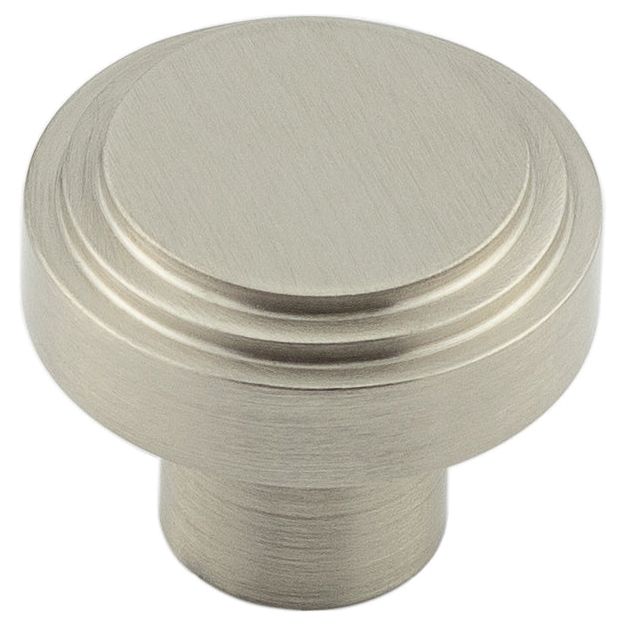 Hoxton - Cropley Cupboard Knobs 30mm - Satin Nickel - HOX1030SN - Choice Handles