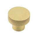 Hoxton - Wenlock Cupboard Knobs 30mm - Satin Brass - HOX130SB - Choice Handles
