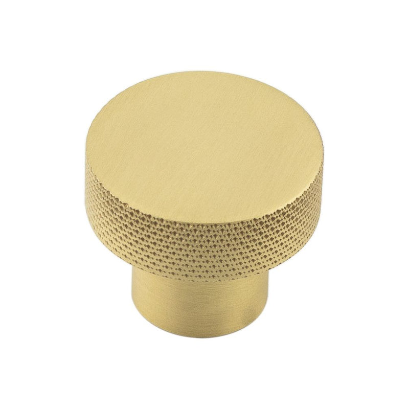 Hoxton - Wenlock Cupboard Knobs 30mm - Satin Brass - HOX130SB - Choice Handles