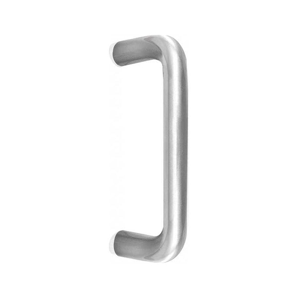 Frelan - 19mm D Shape Pull handles Grade 201 600x19mm - Satin Stainless Steel - JSS319E - Choice Handles