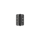 Jedo - Certifire Stainless Steel Grade 13 Radiused Ball Bearing Hinges 102x76x3mm - Black - J9633BL - Choice Handles