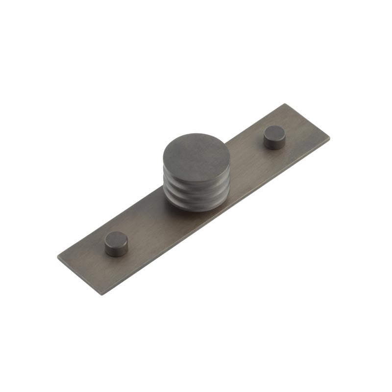 Hoxton - Sturt Cupboard Knobs 30mm Plain - Dark Bronze - HOX-430DB-5090DB - Choice Handles