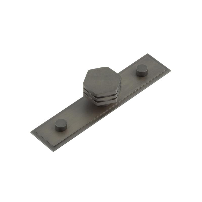 Hoxton - Nile Cupboard Knobs 30mm Stepped - Dark Bronze - HOX-330DB-6090DB - Choice Handles