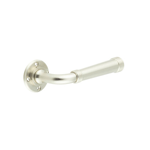 Burlington - Highgate Door Handles No Rose  - Satin Nickel - BUR35SN - Choice Handles