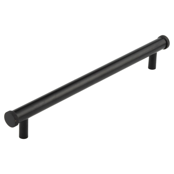 Hoxton Wenlock Cabinet Handles 224mm Ctrs - Matt Black - HOX160MB - Choice Handles