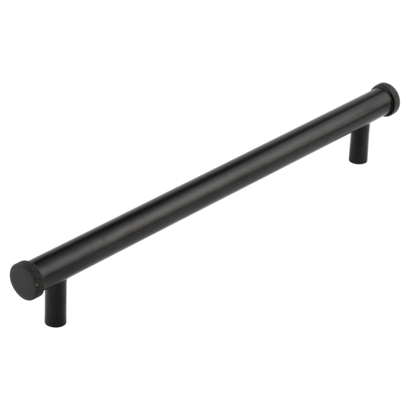 Hoxton Wenlock Cabinet Handles 224mm Ctrs - Matt Black - HOX160MB - Choice Handles