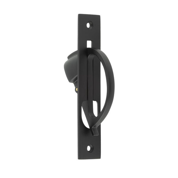 Frelan - 130x25mm Flush edge handle - Matt Black - BUR280MB - Choice Handles