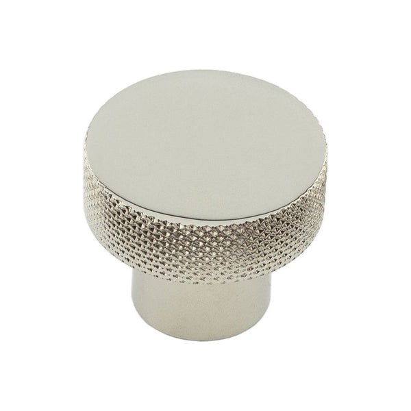 Hoxton - Wenlock Cupboard Knobs 30mm - Polished Nickel - HOX130PN - Choice Handles