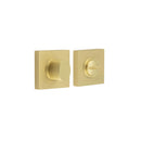 Burlington - Turns & Releases Inner 3 Square Plain Rose - Satin Brass - BUR-81SB-150SB - Choice Handles