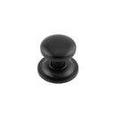 Frelan - Centre Door Knobs - Matt Black - JMB3580 - Choice Handles