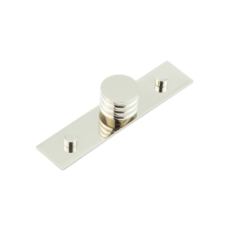 Hoxton - Sturt Cupboard Knobs 30mm Plain - Polished Nickel - HOX-430PN-5090PN - Choice Handles