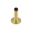Burlington - Plain Wall Mounted Door Stops Stepped Rose - Satin Brass - BUR-970SB-973SB - Choice Handles